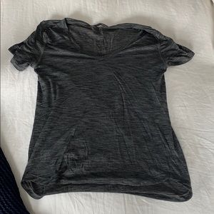 lululemon grey v neck